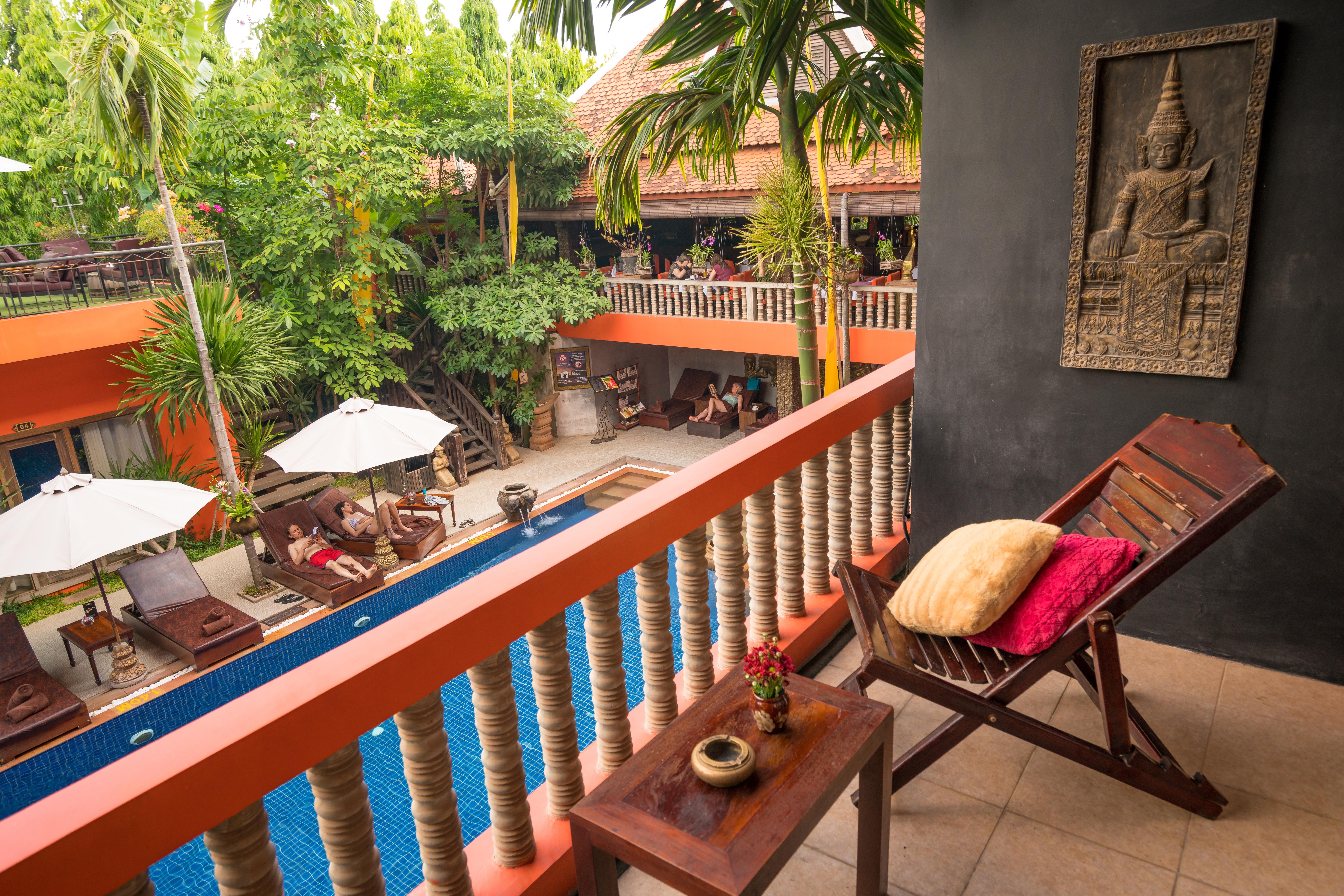 Golden Temple Hotel Siem Reap Exteriör bild