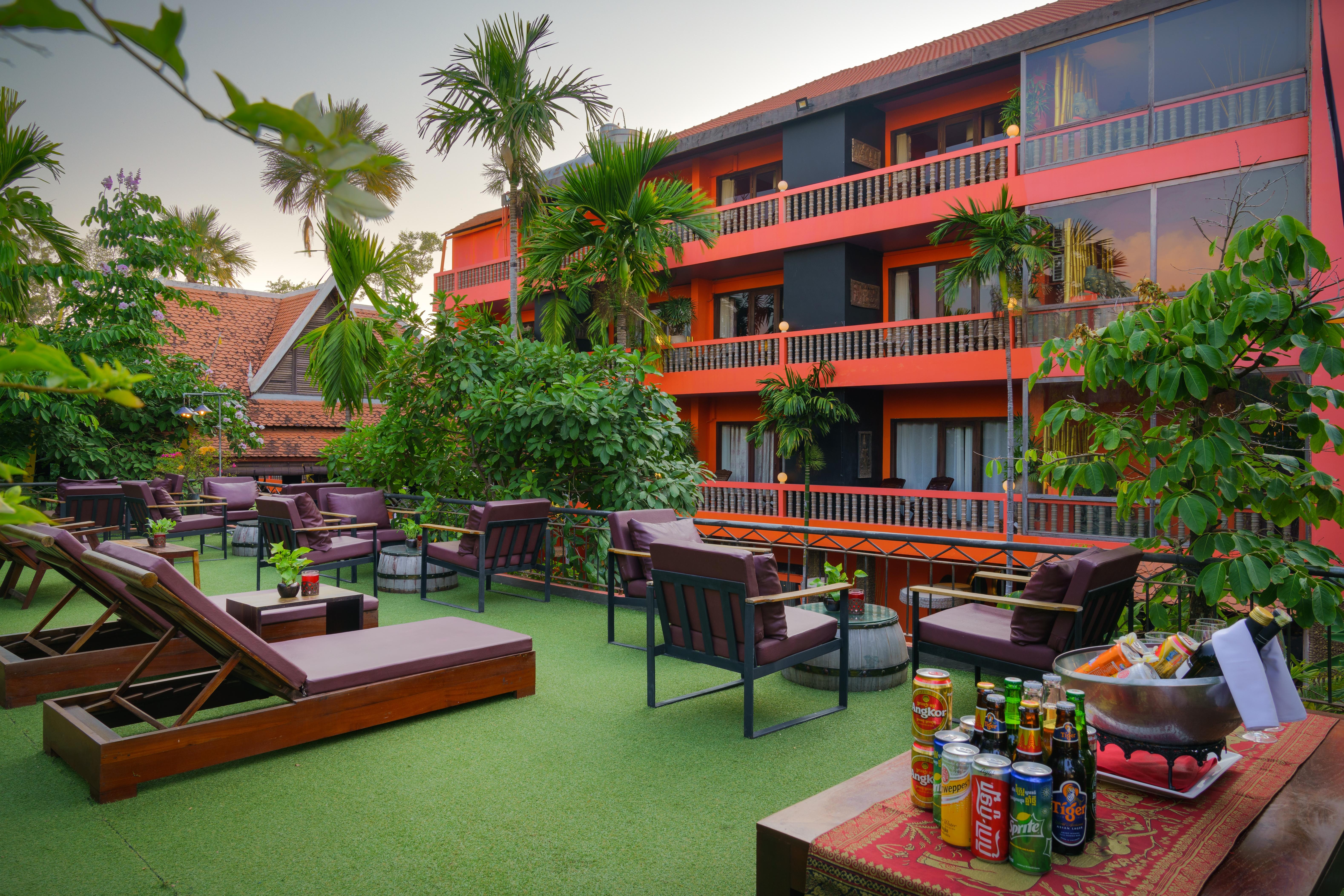 Golden Temple Hotel Siem Reap Exteriör bild