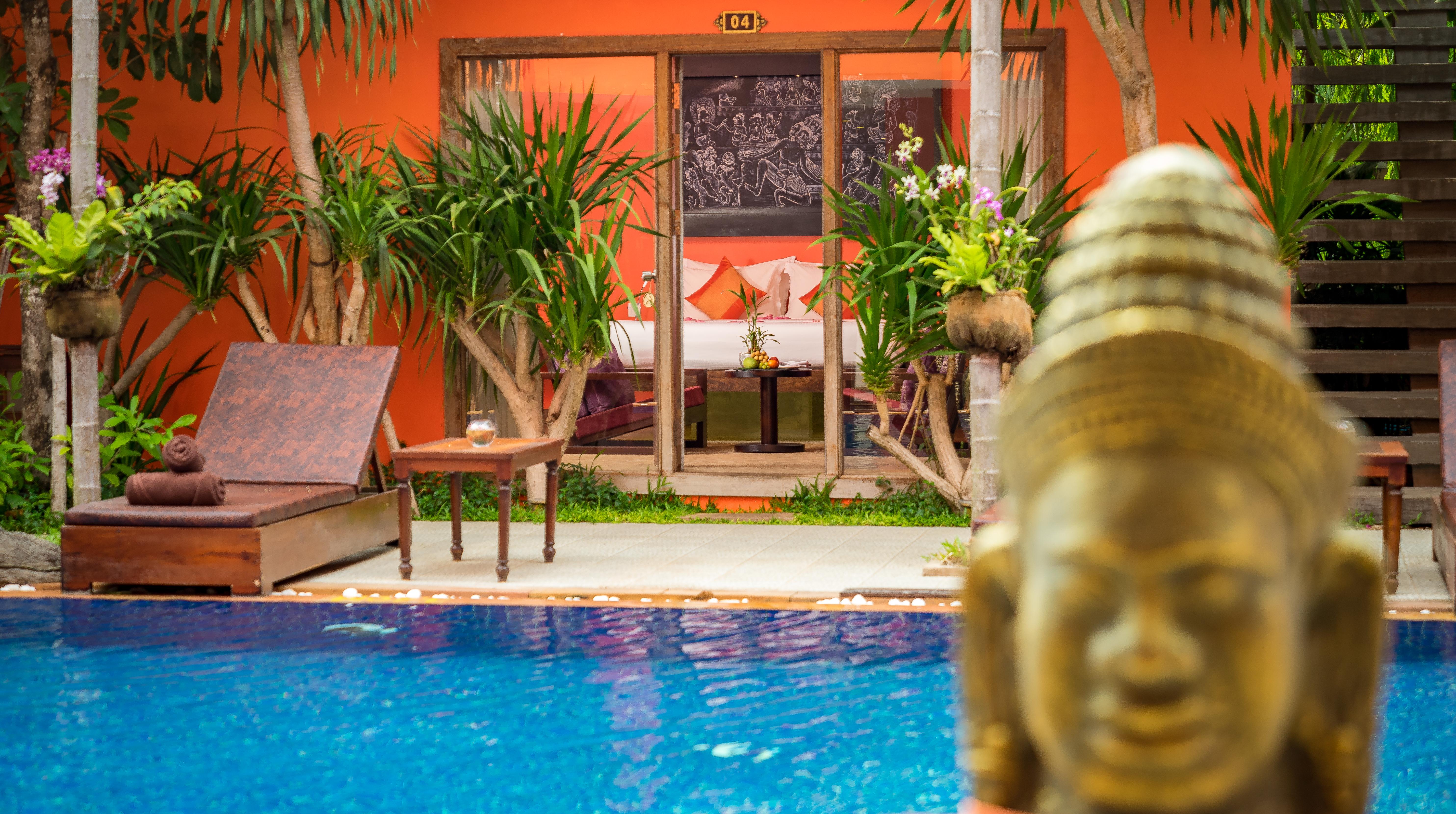 Golden Temple Hotel Siem Reap Exteriör bild